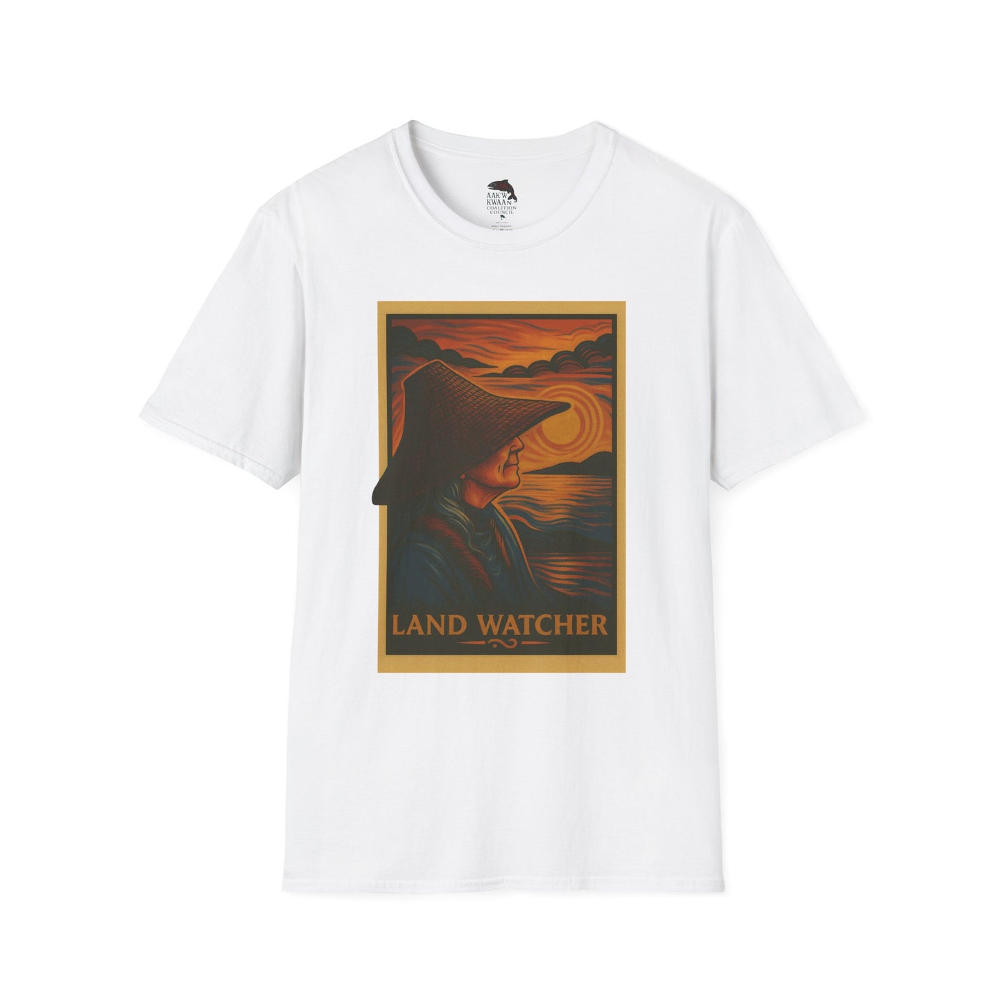 Land Watcher Unisex Softstyle T-Shirt - Nature Lover Tee, Gifts for Hikers, Casual Wear, Outdoor Adventure, Eco-Friendly Apparel