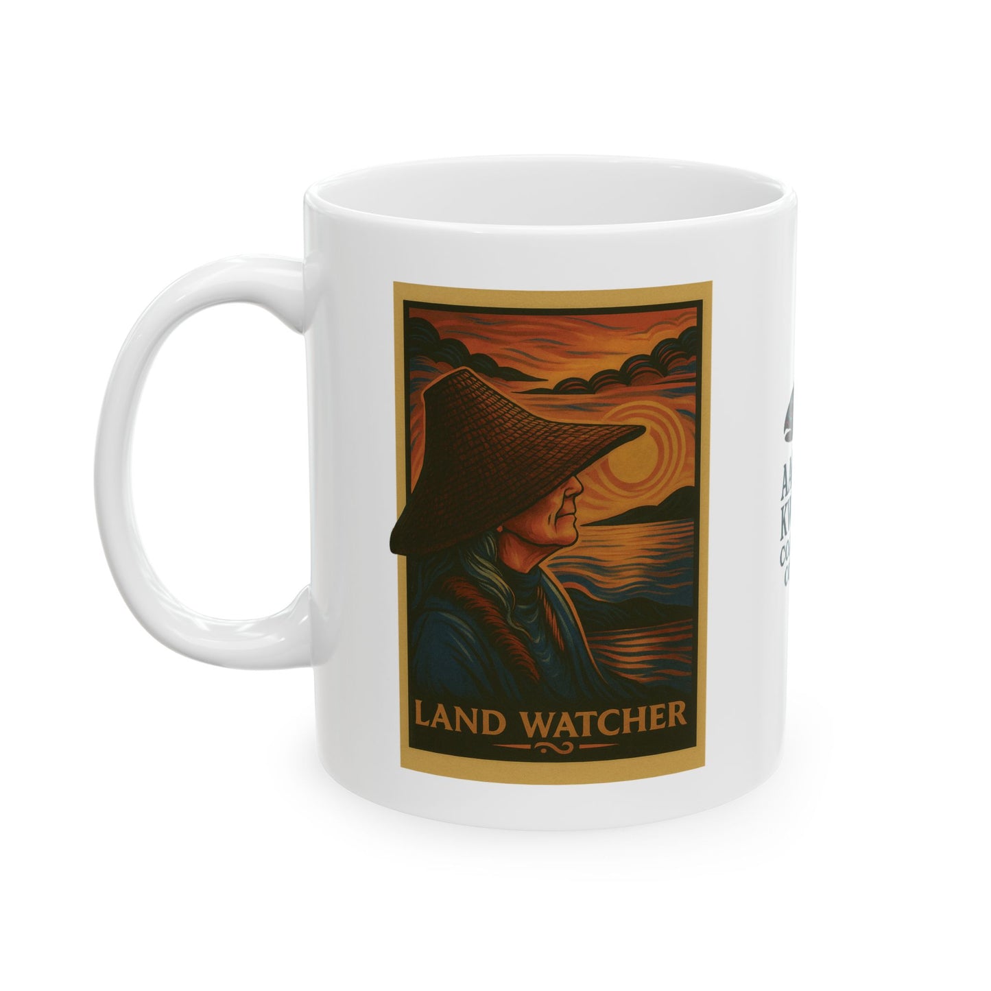 Land Watcher Formline Ceramic Mug, (11oz, 15oz)